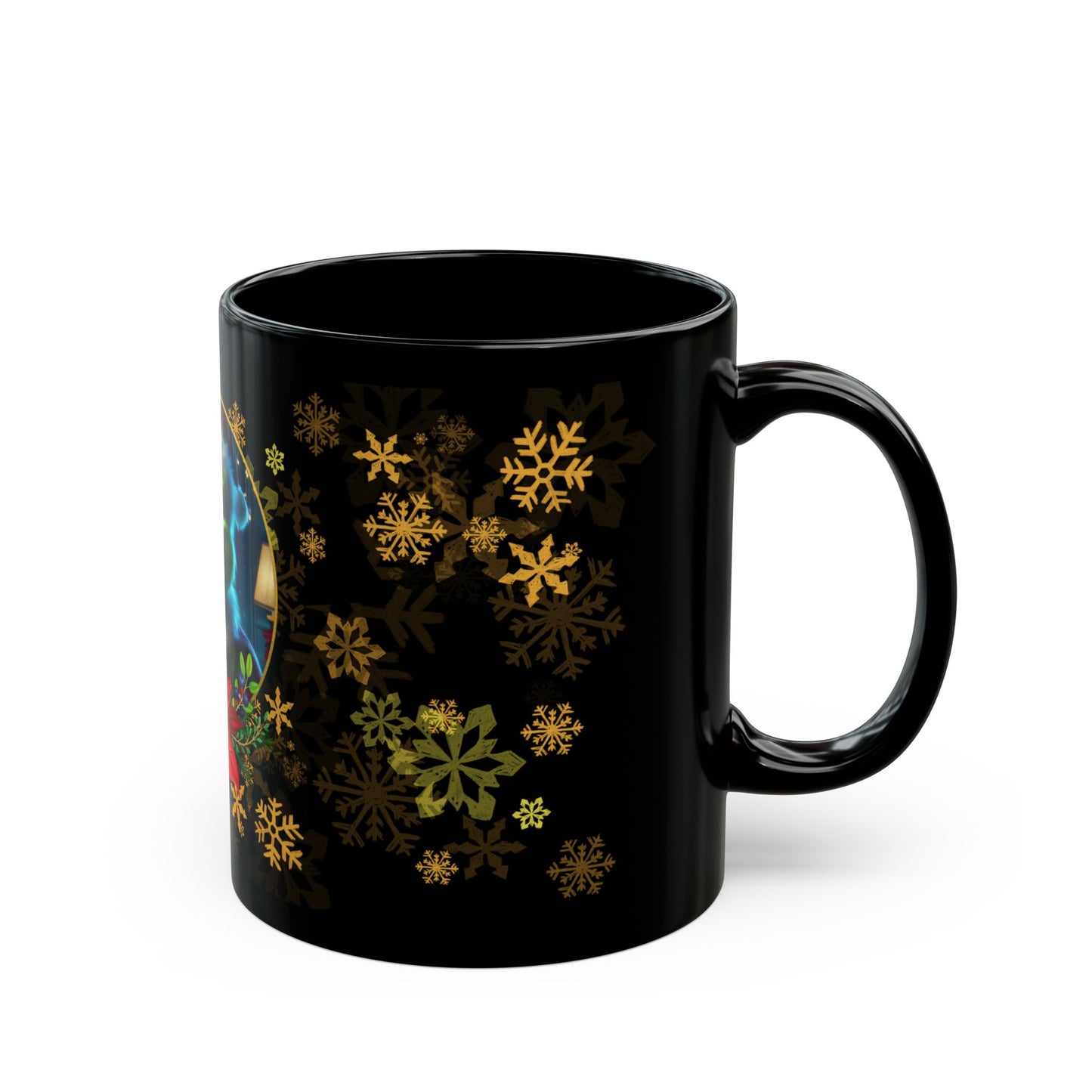 Naughty Nick Black Mug - 11oz, 15oz