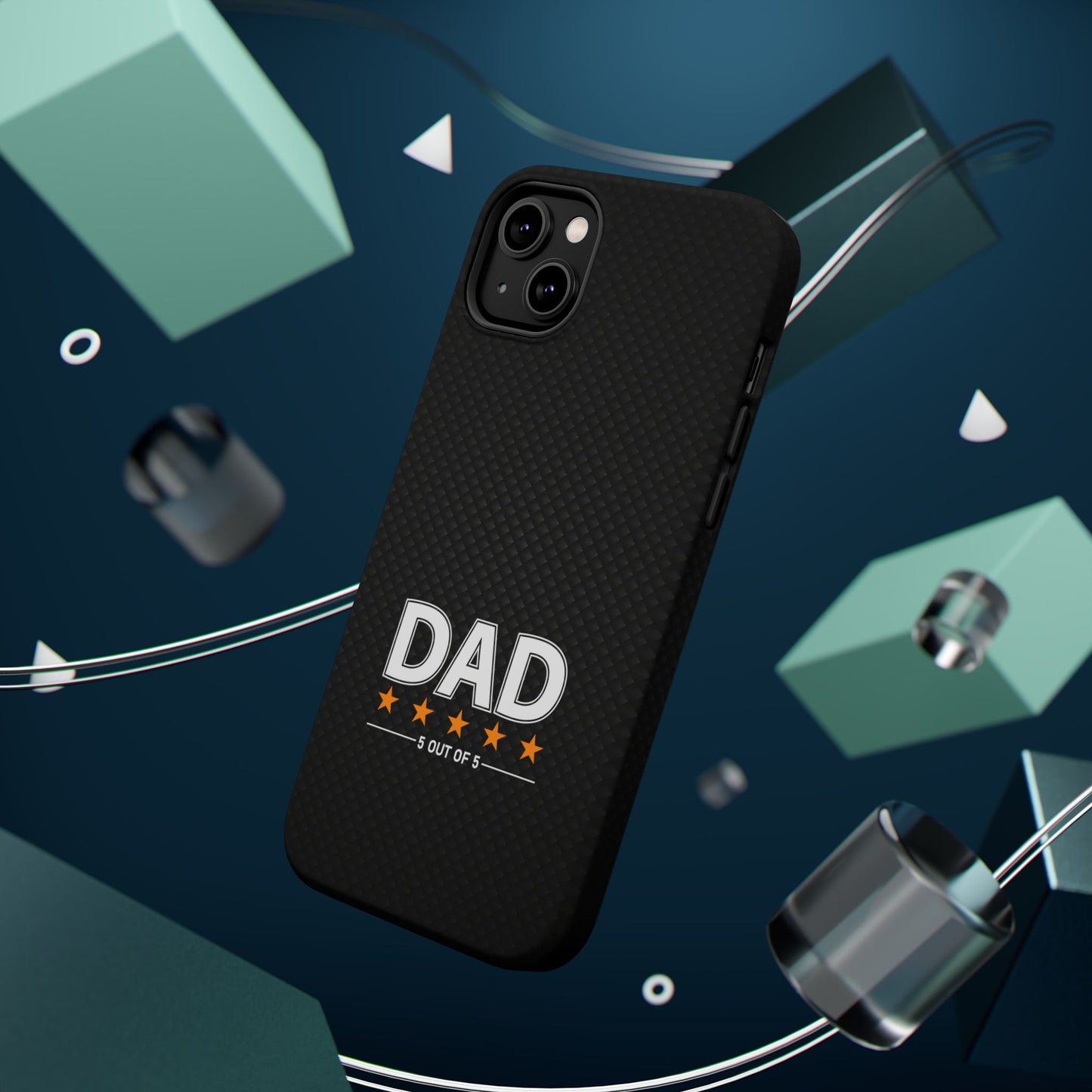 Dad 5 Out of 5 Stars Magnetic Phone Case