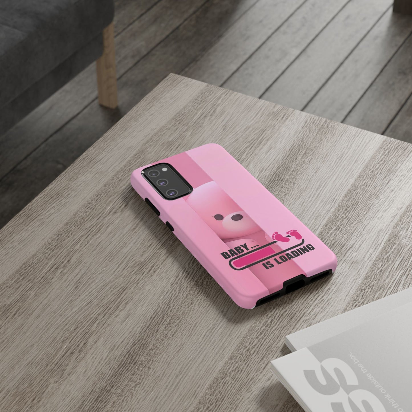 Cute Baby Loading Tough Case - Expecting Parents Accessory