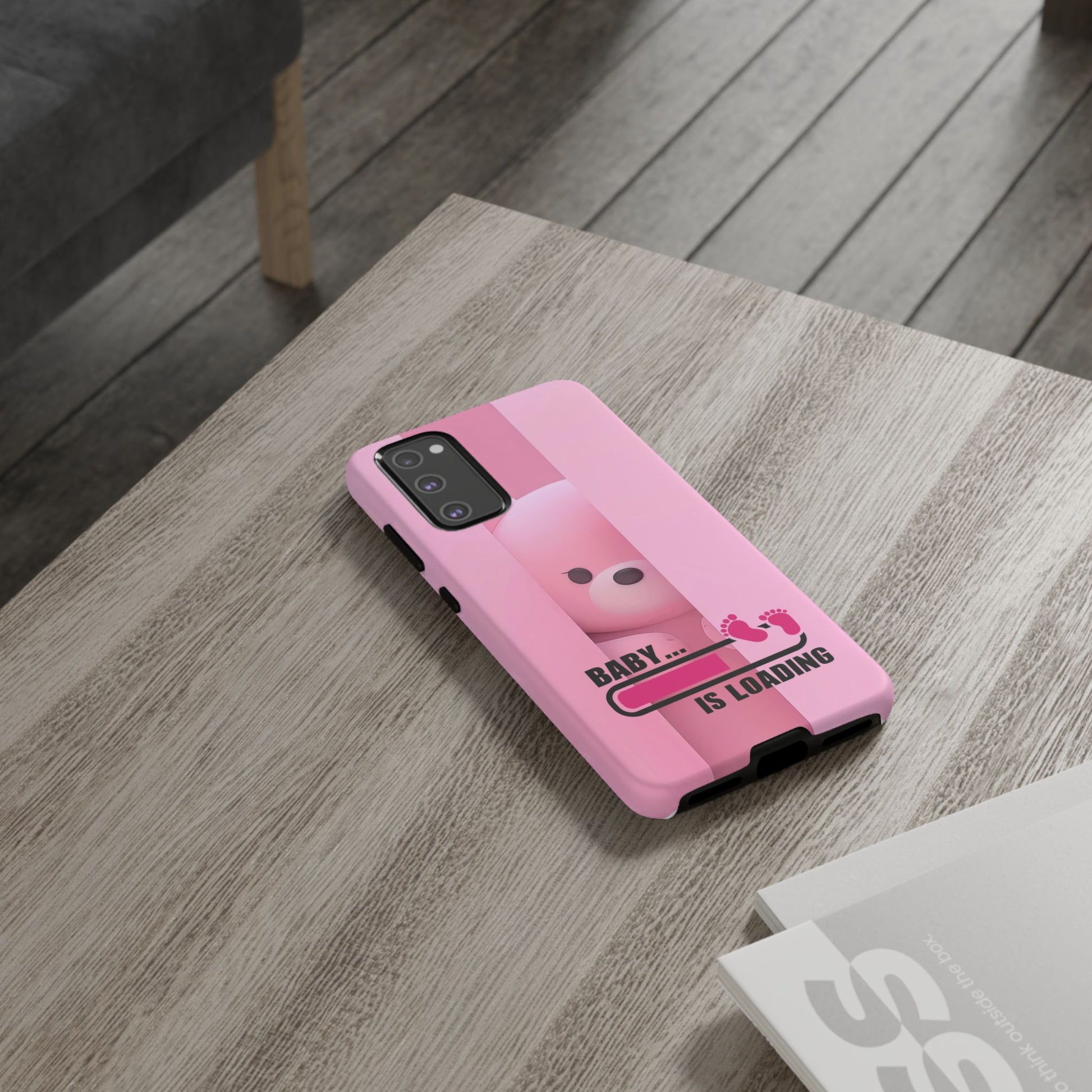 Cute Baby Loading Tough Case - Expecting Parents Accessory