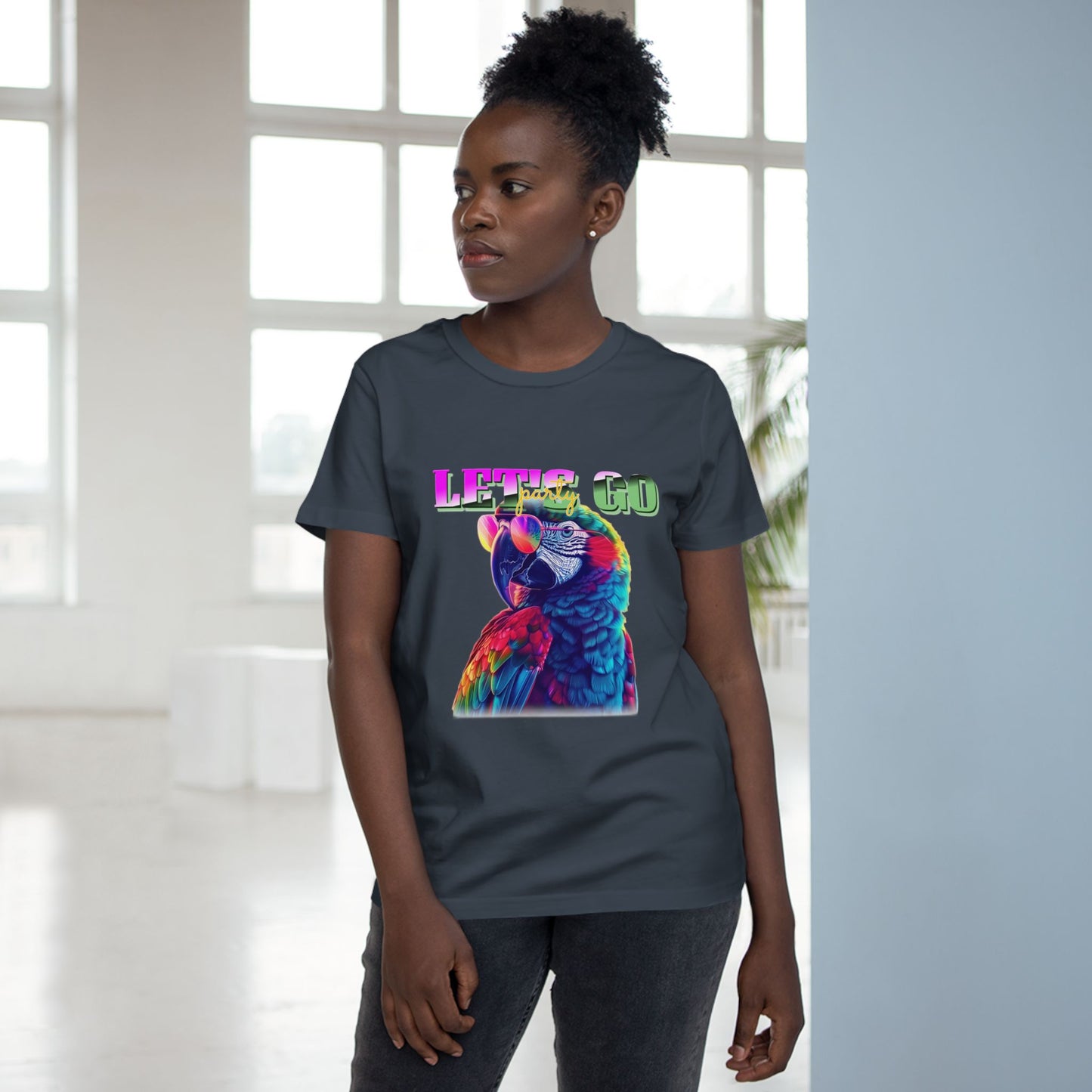 Let's Go Party Women’s Maple Tee