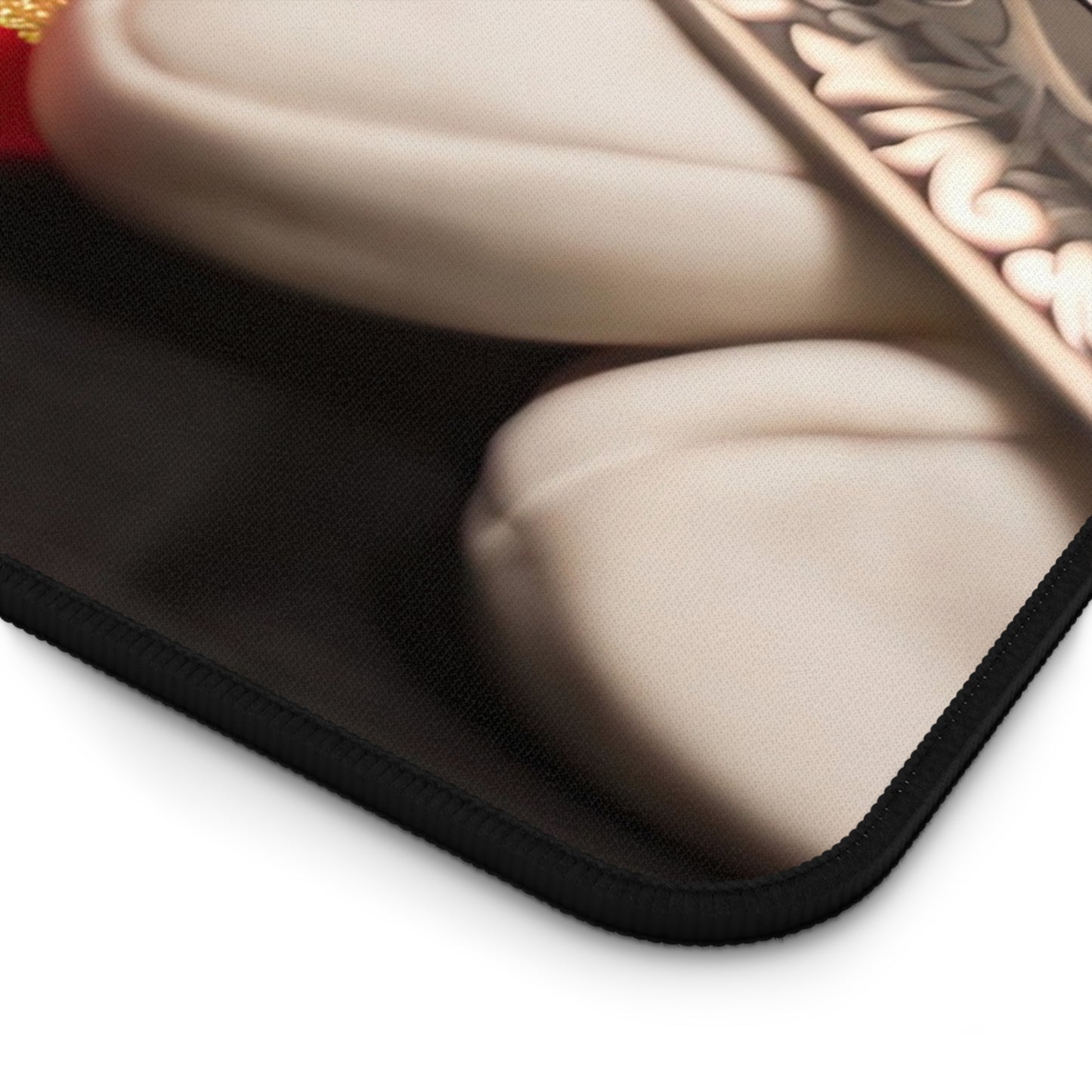 Sleek Military-Themed Desk Mat, Marine Corps Inspired Design