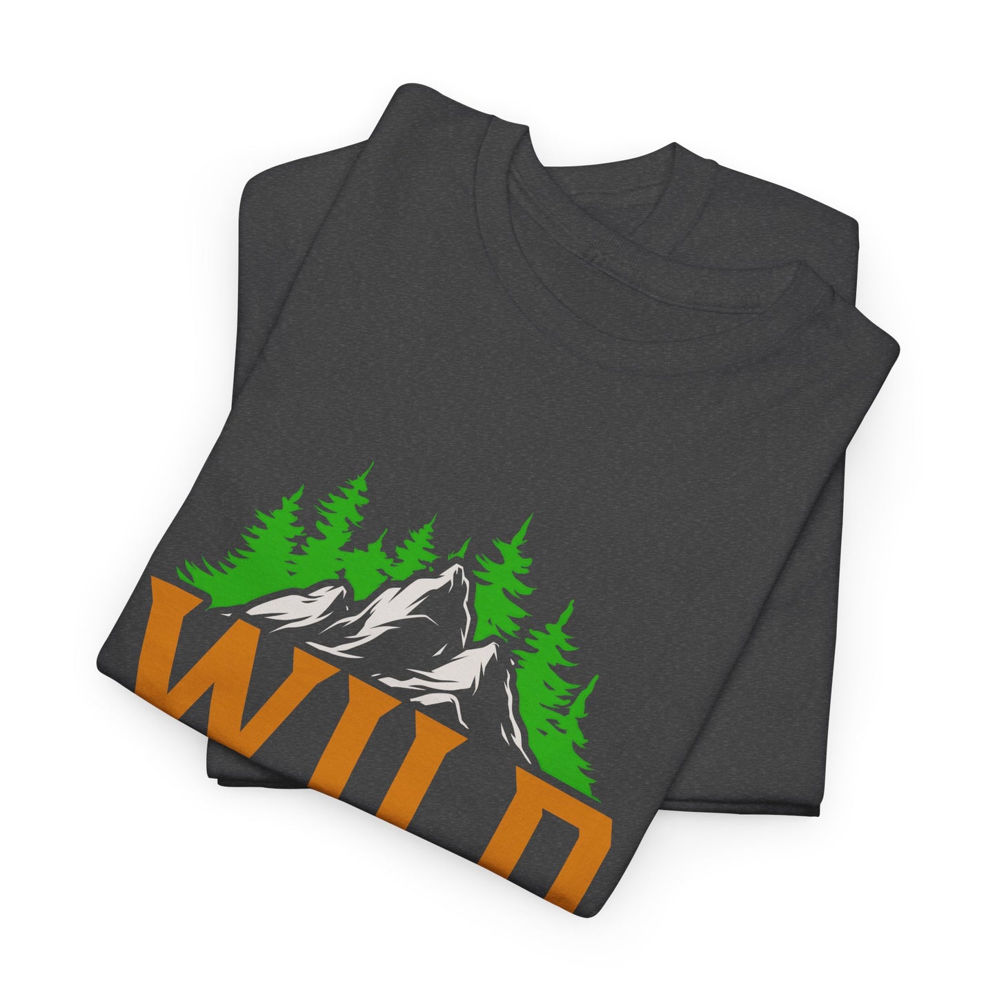 Wild and Free Unisex Heavy Cotton Tee - Perfect for Adventure Lovers