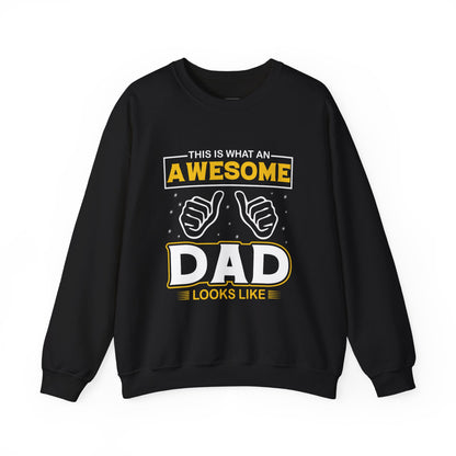 Awesome Dad Unisex Crewneck Sweatshirt