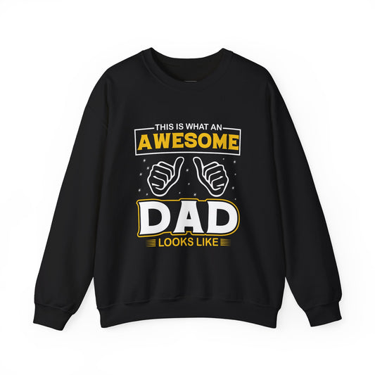 Awesome Dad Unisex Crewneck Sweatshirt