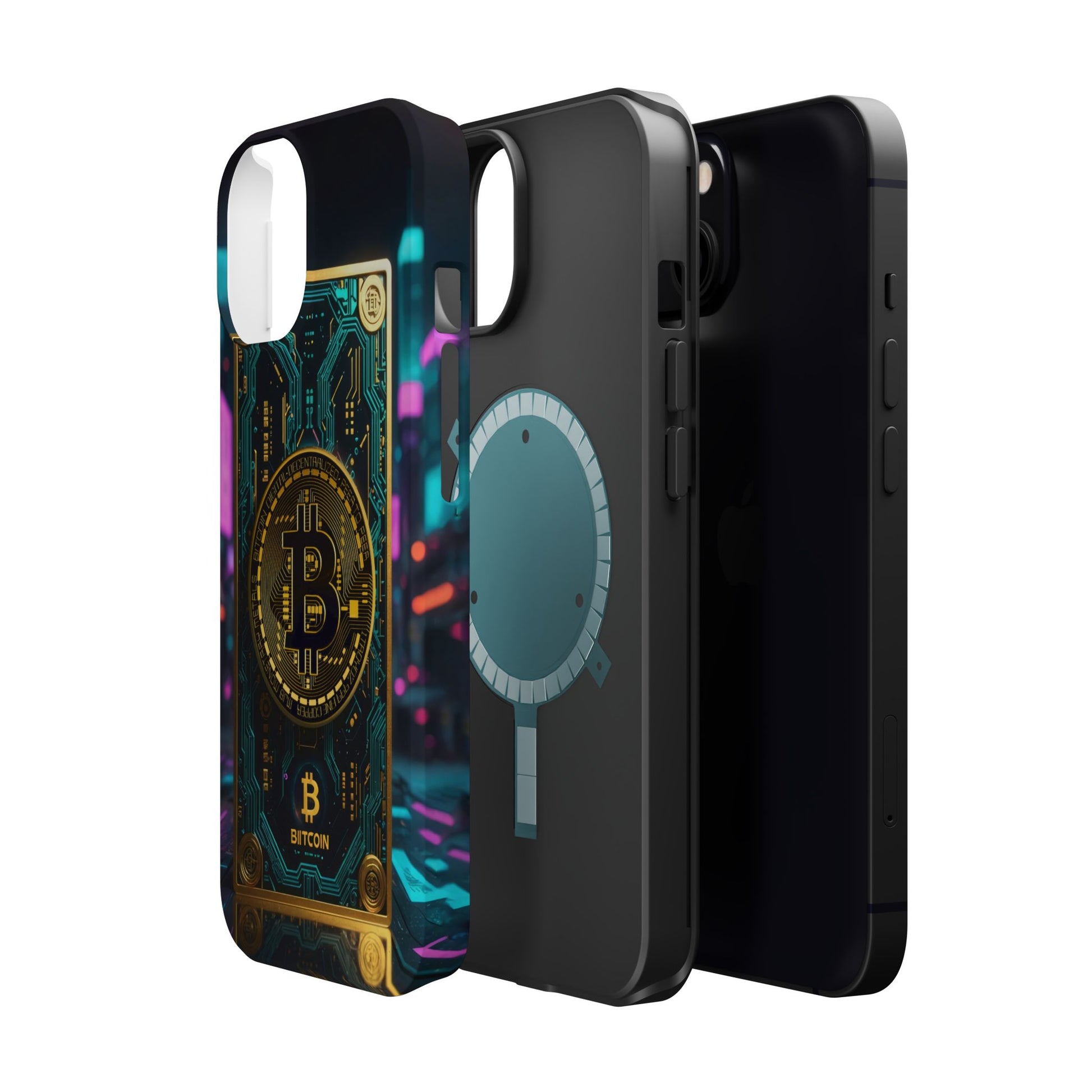 Bitcoin Magnetic Phone Case, Unique Phone Cover