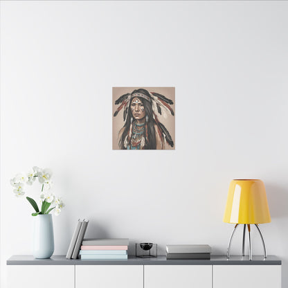 Daughter of the Sky - Canvas Print