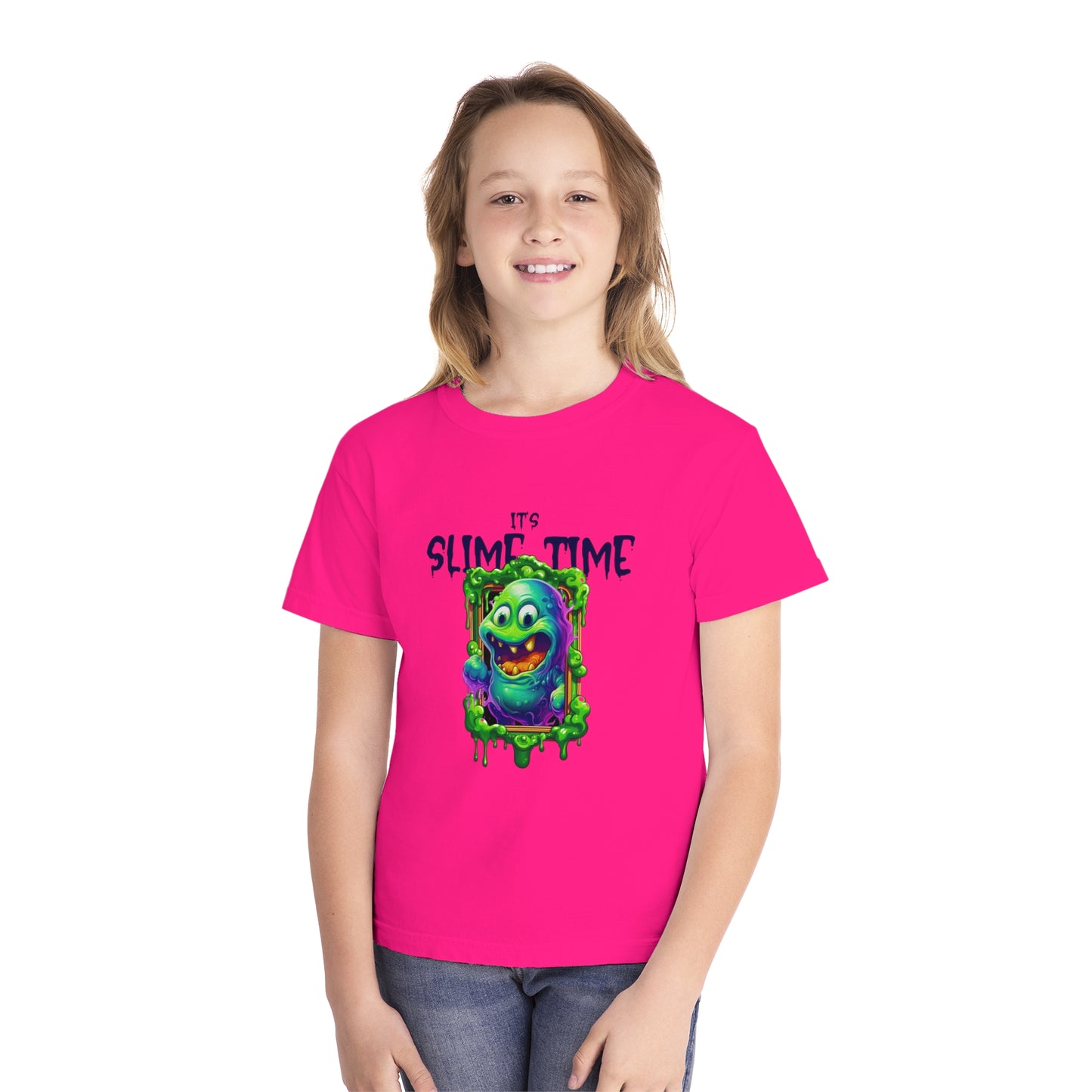 It's Slime Time Youth Midweight Tee