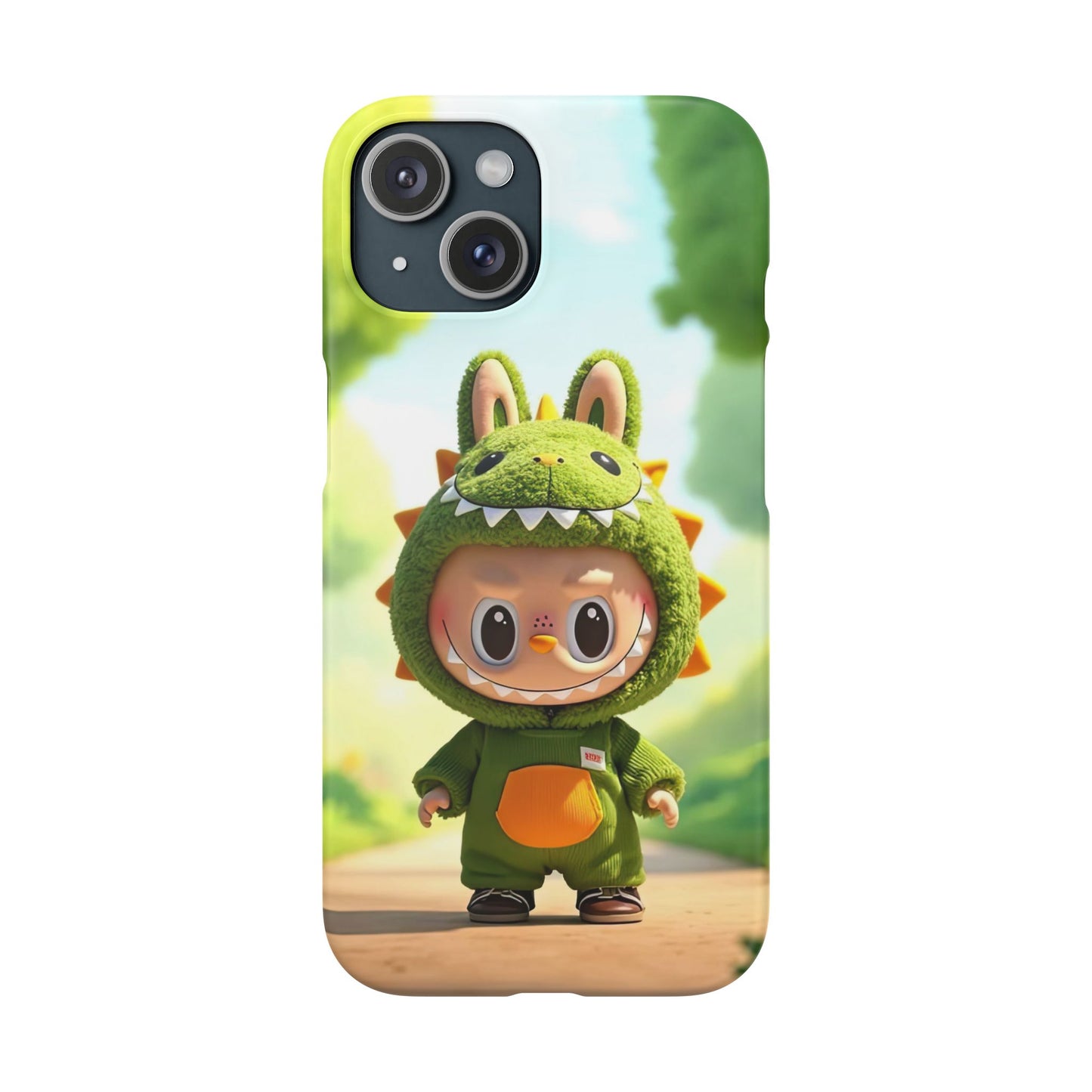 The Monsters Snap Case for iPhone Models – Playful Dinosaur Design