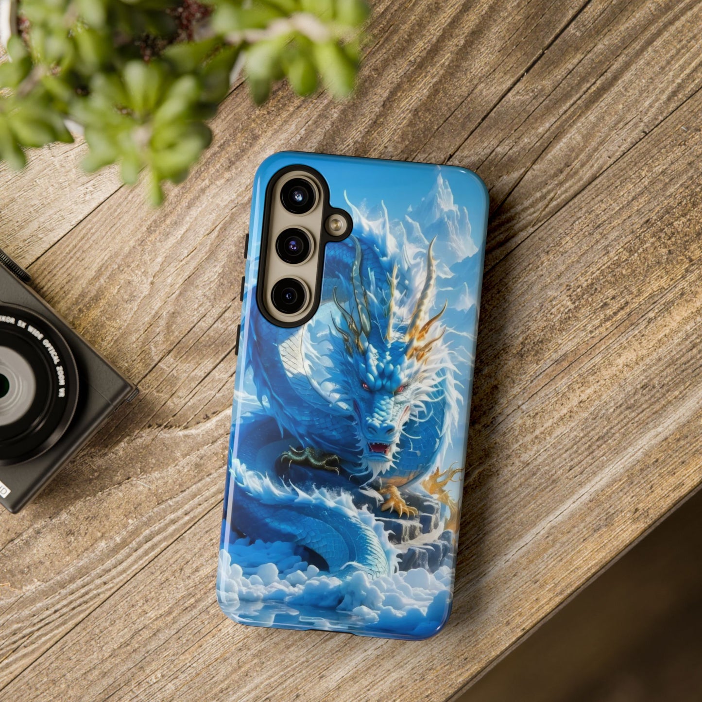 Ice Dragon Samsung Phone Case Fantasy Phone Cover