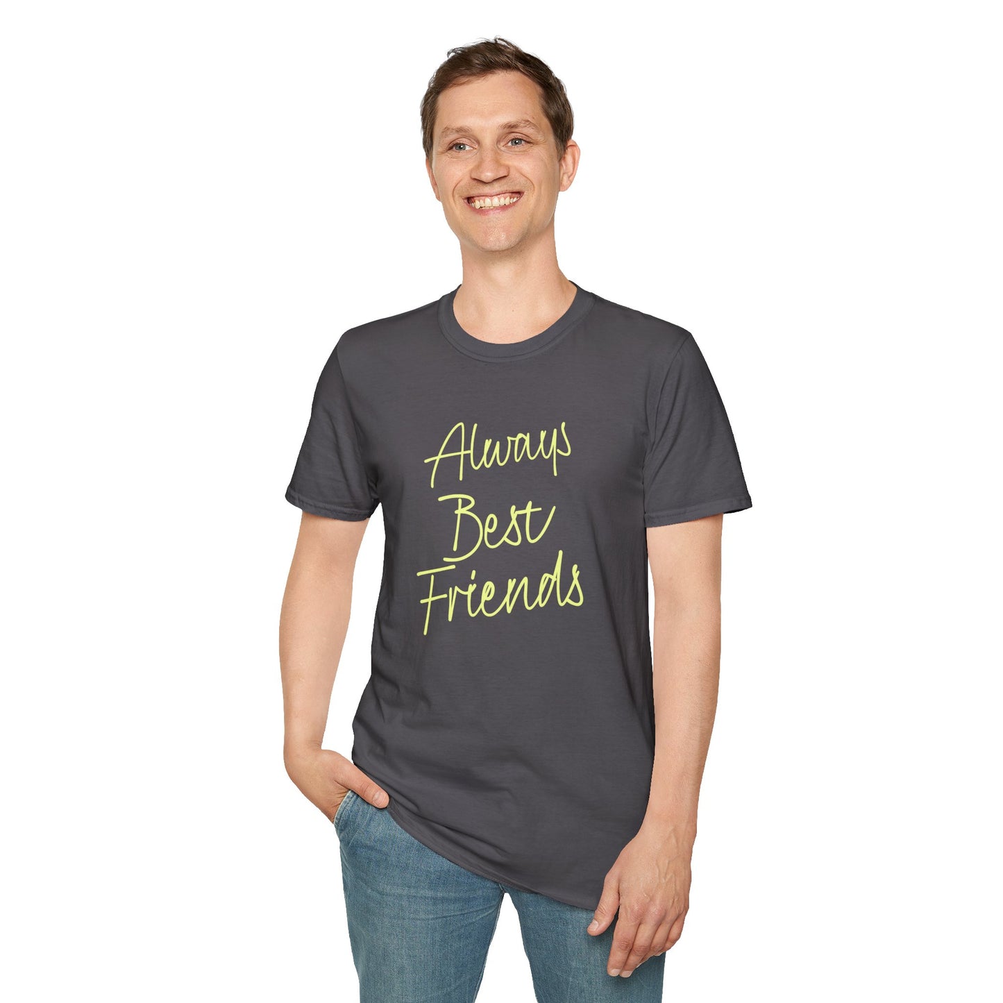 Always Best Friends Unisex Softstyle T-Shirt