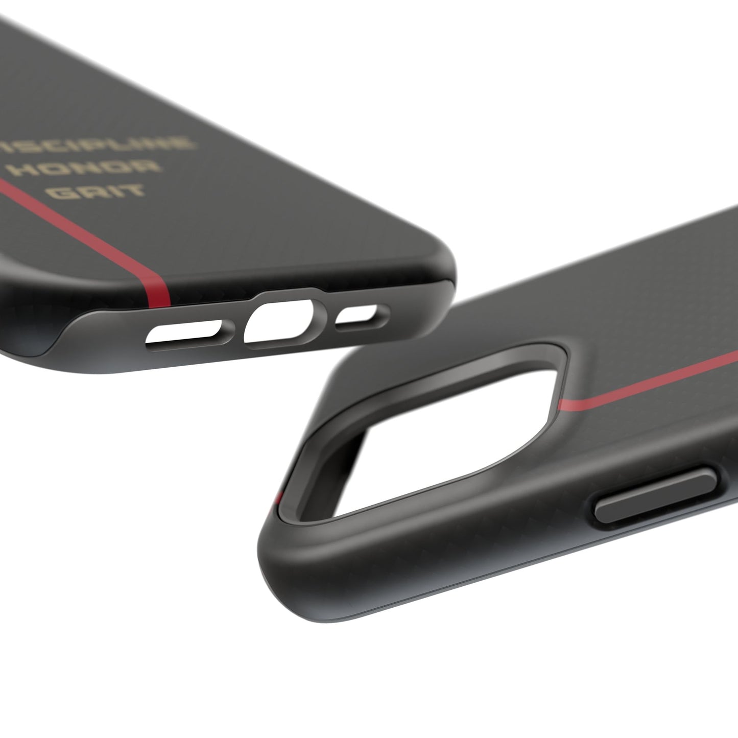 Discipline, Honor, Grit Impact-Resistant Phone Case