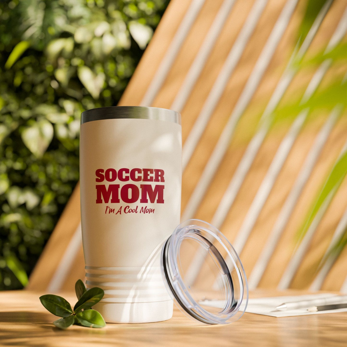 Soccer Mom Ringneck Tumbler, 20oz