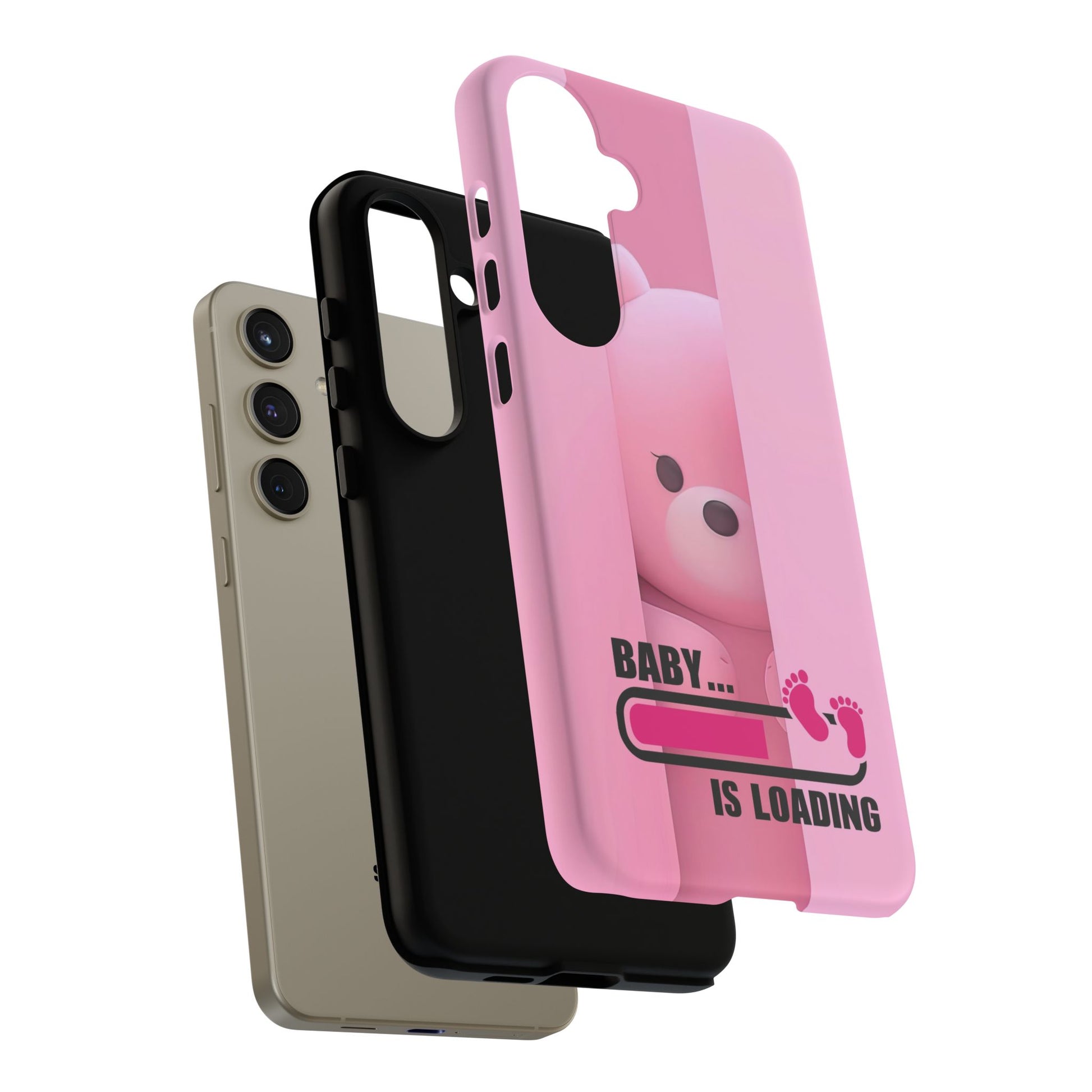 Cute Baby Loading Tough Case - Expecting Parents Accessory