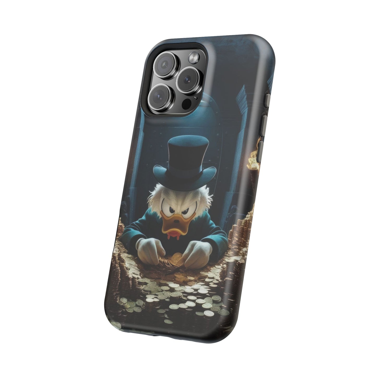 Magnetic Phone Case - Scrooge McDuck Design