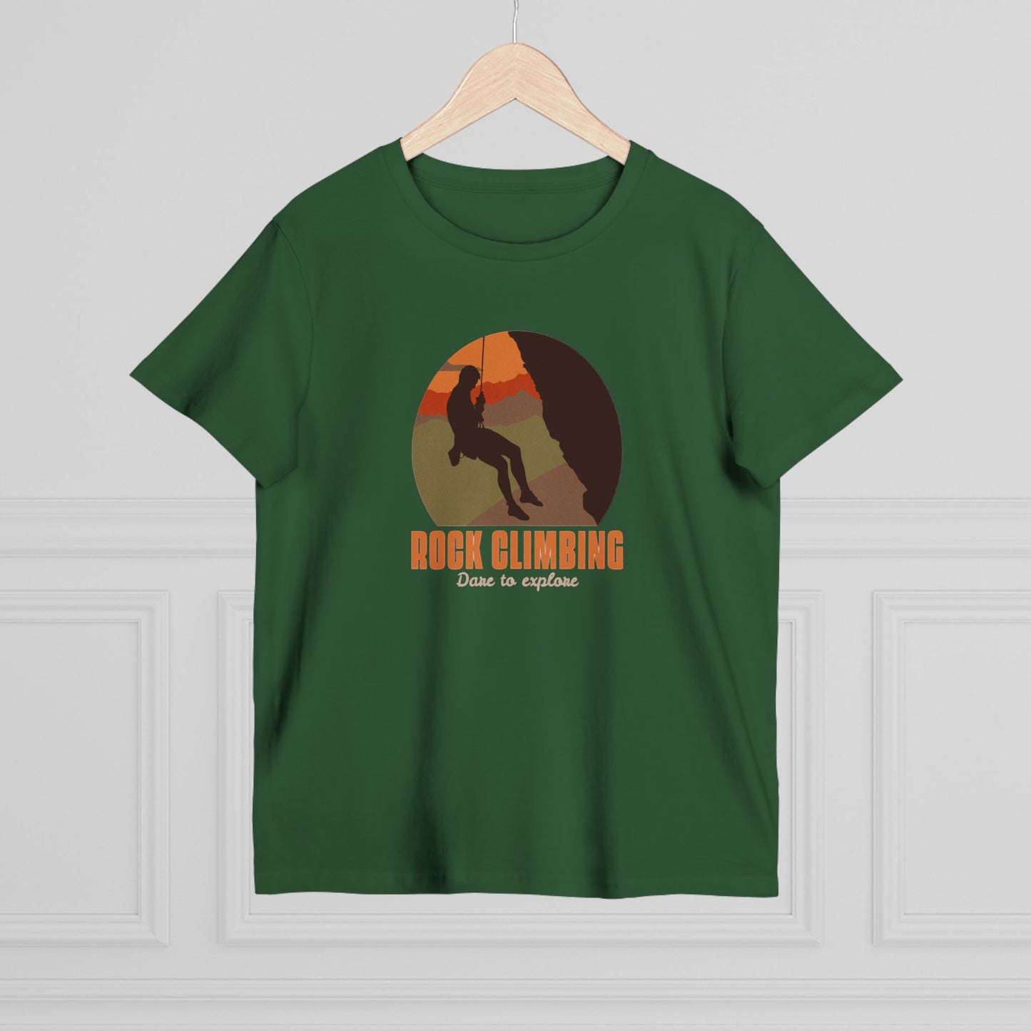 Rock Climbing Dare To Explore Women’s Maple Tee