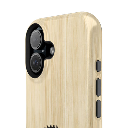Handcrafted Woodworking Logo Magnetic Phone Cases