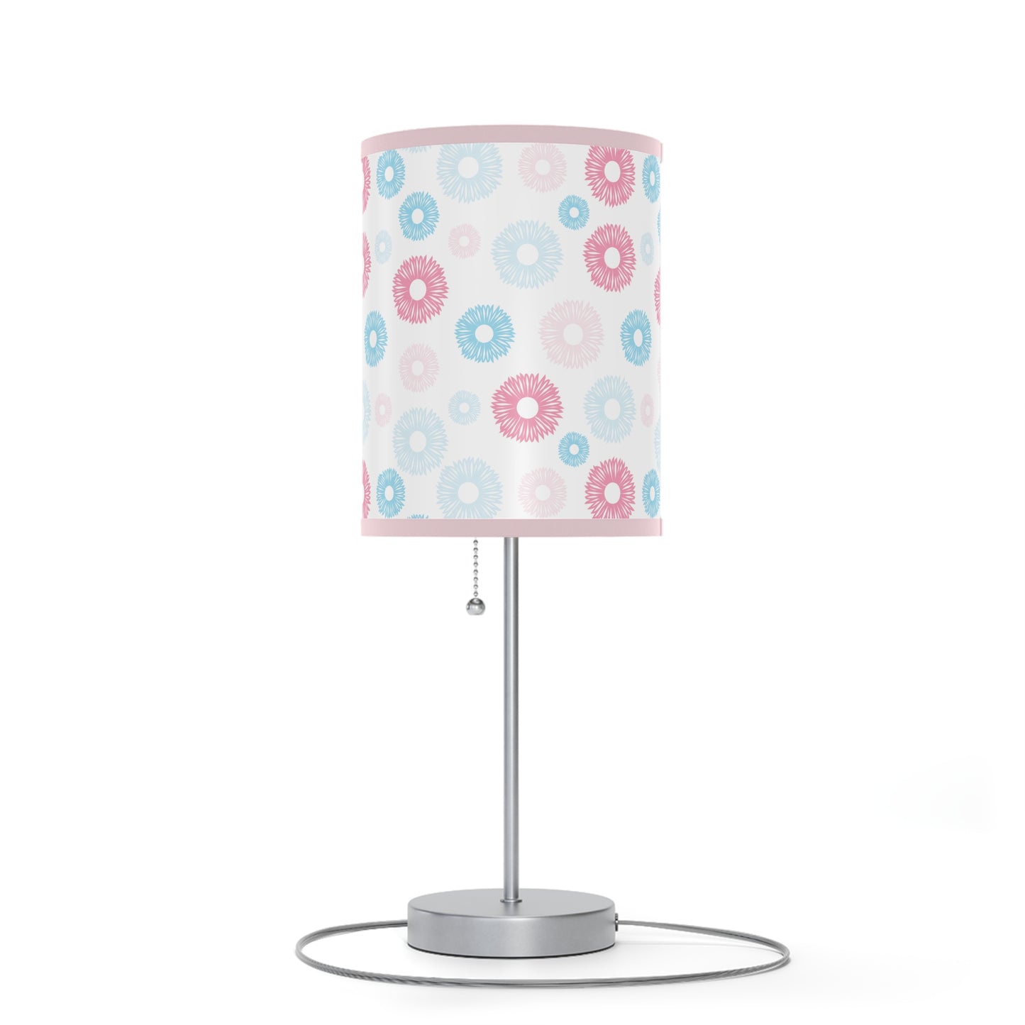 Floral Embrace Lamp on a Stand, US|CA plug / White