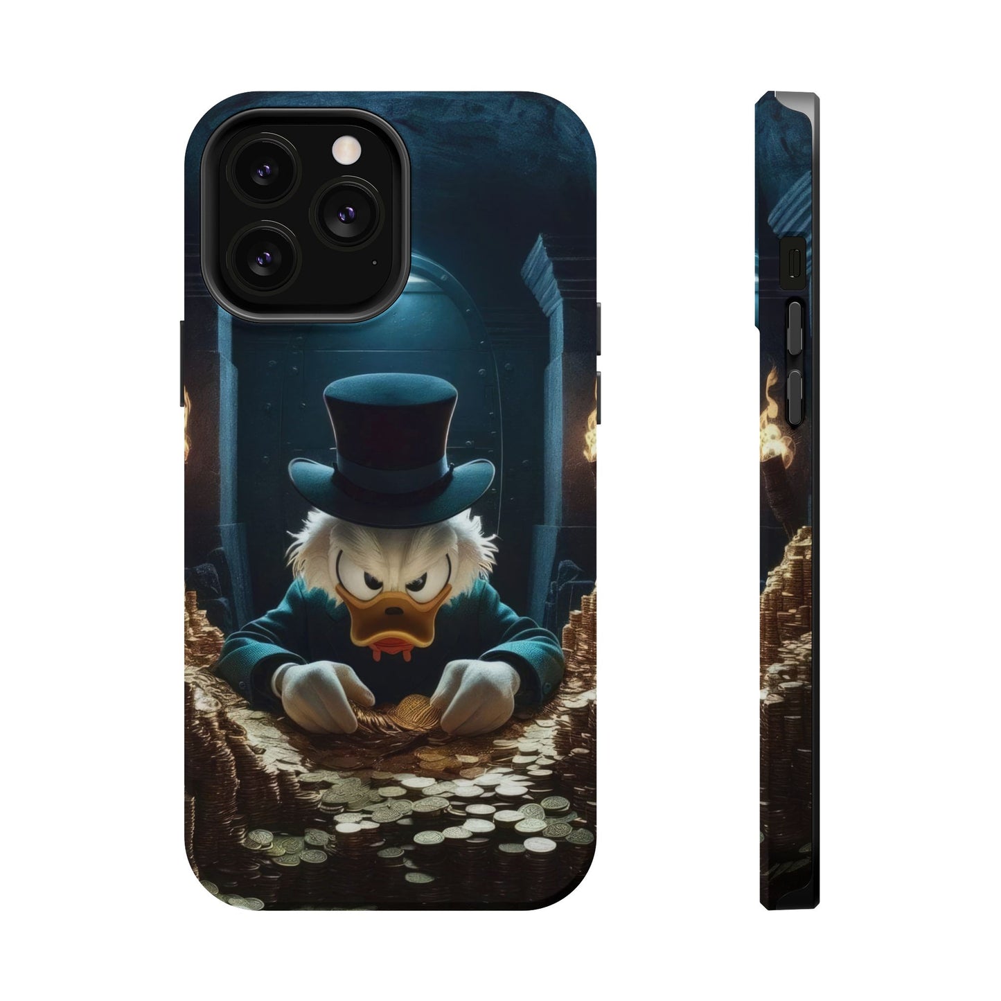 Magnetic Phone Case - Scrooge McDuck Design