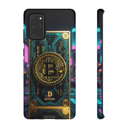 Bitcoin Samsung Phone Case - Tough Cases with Cryptocurrency Design