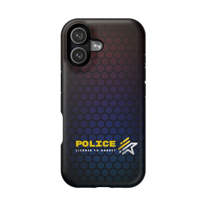Police Magnetic iPhone Cases, License To Arrest
