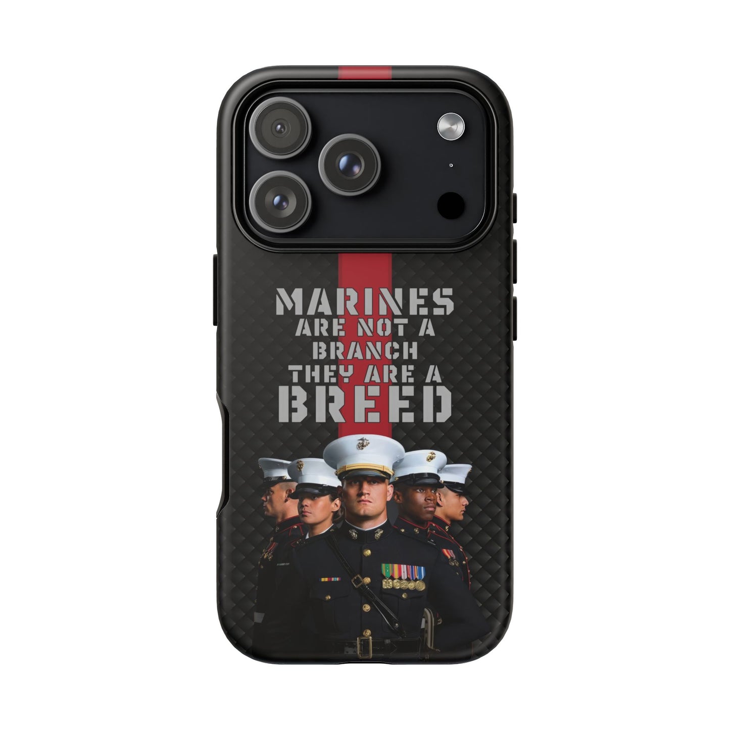 Marine Corps Tough iPhone Case - Proud Military Supporter