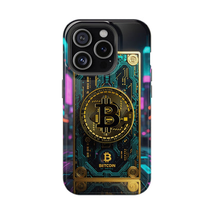 Bitcoin Magnetic Phone Case, Unique Phone Cover