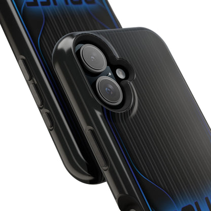 Police Magnetic Phone Cases, Blue Light