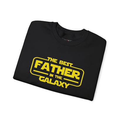 Galaxy-Themed Father's Day Crewneck Sweatshirt