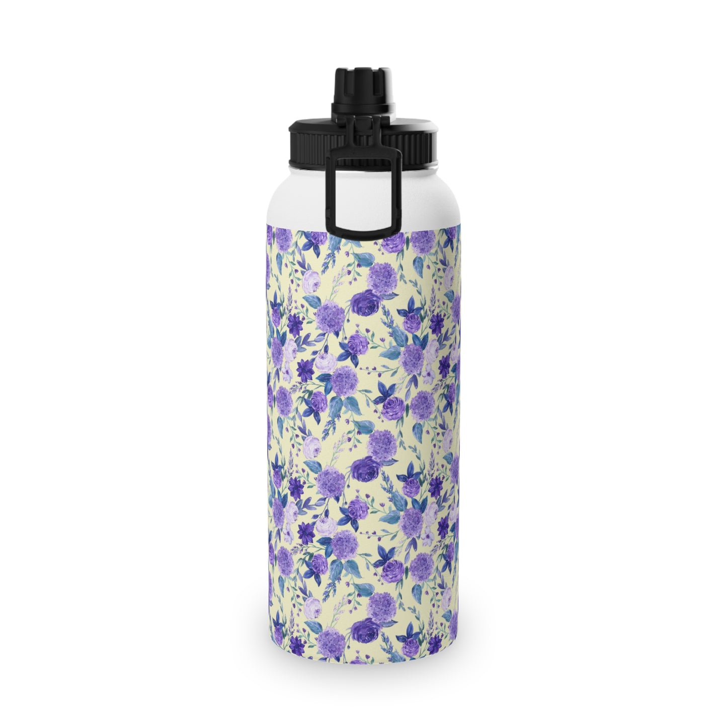 Violet Stainless Steel Water Bottle, Sports Lid