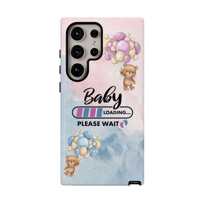 Cute Baby Loading Tough Case - Maternity Phone Cover