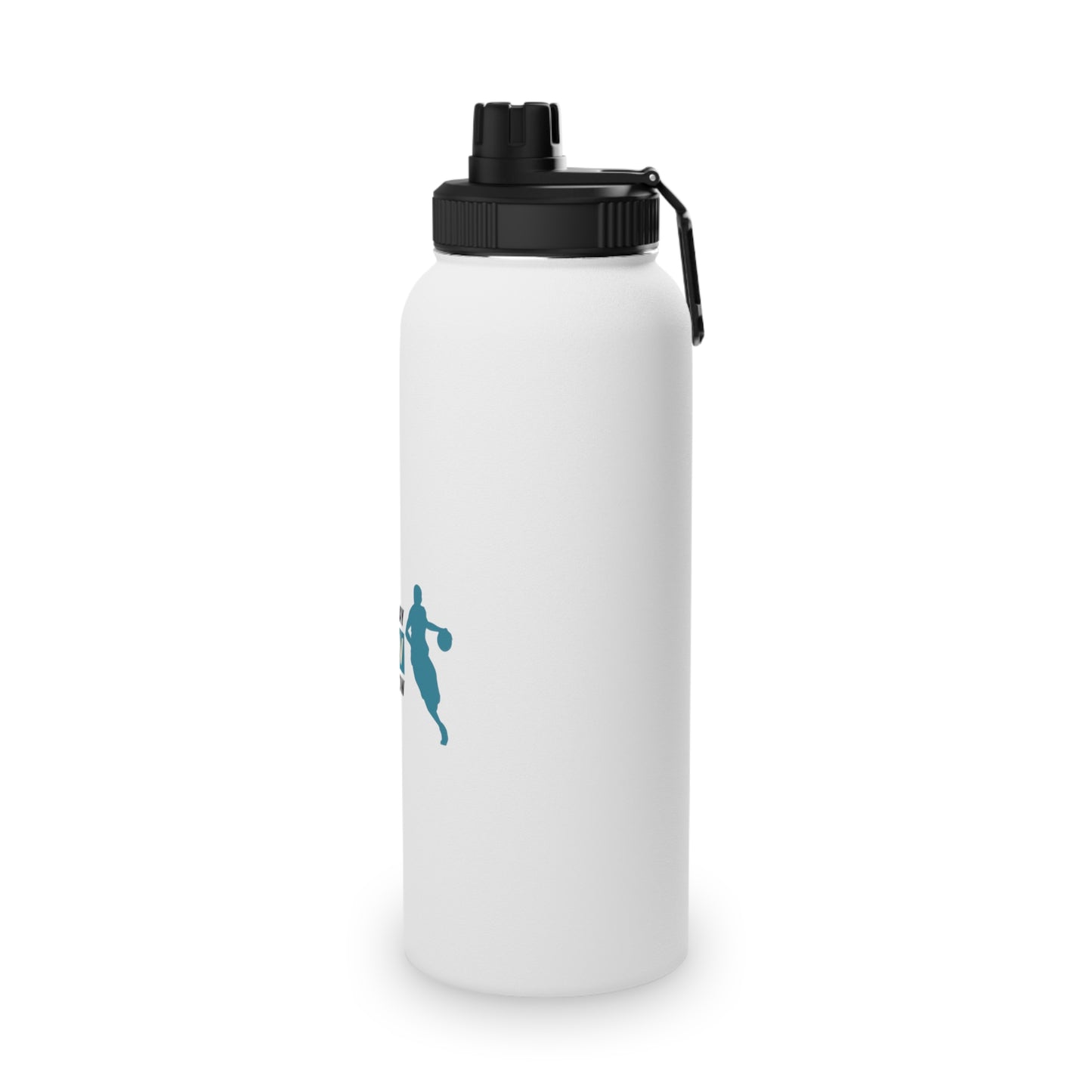 Yesterday Now Tomorrow Stainless Steel Water Bottle, Sports Lid