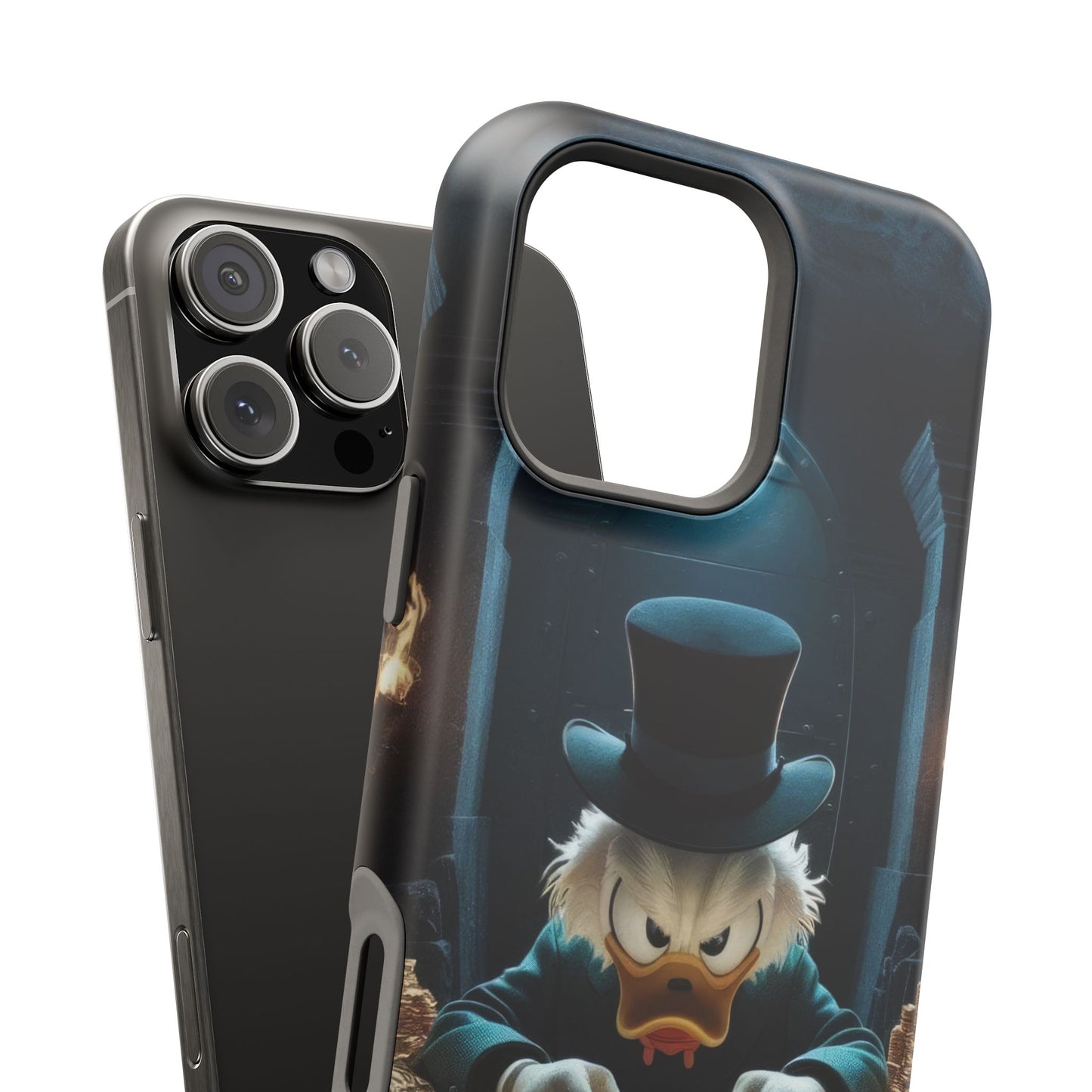 Magnetic Phone Case - Scrooge McDuck Design