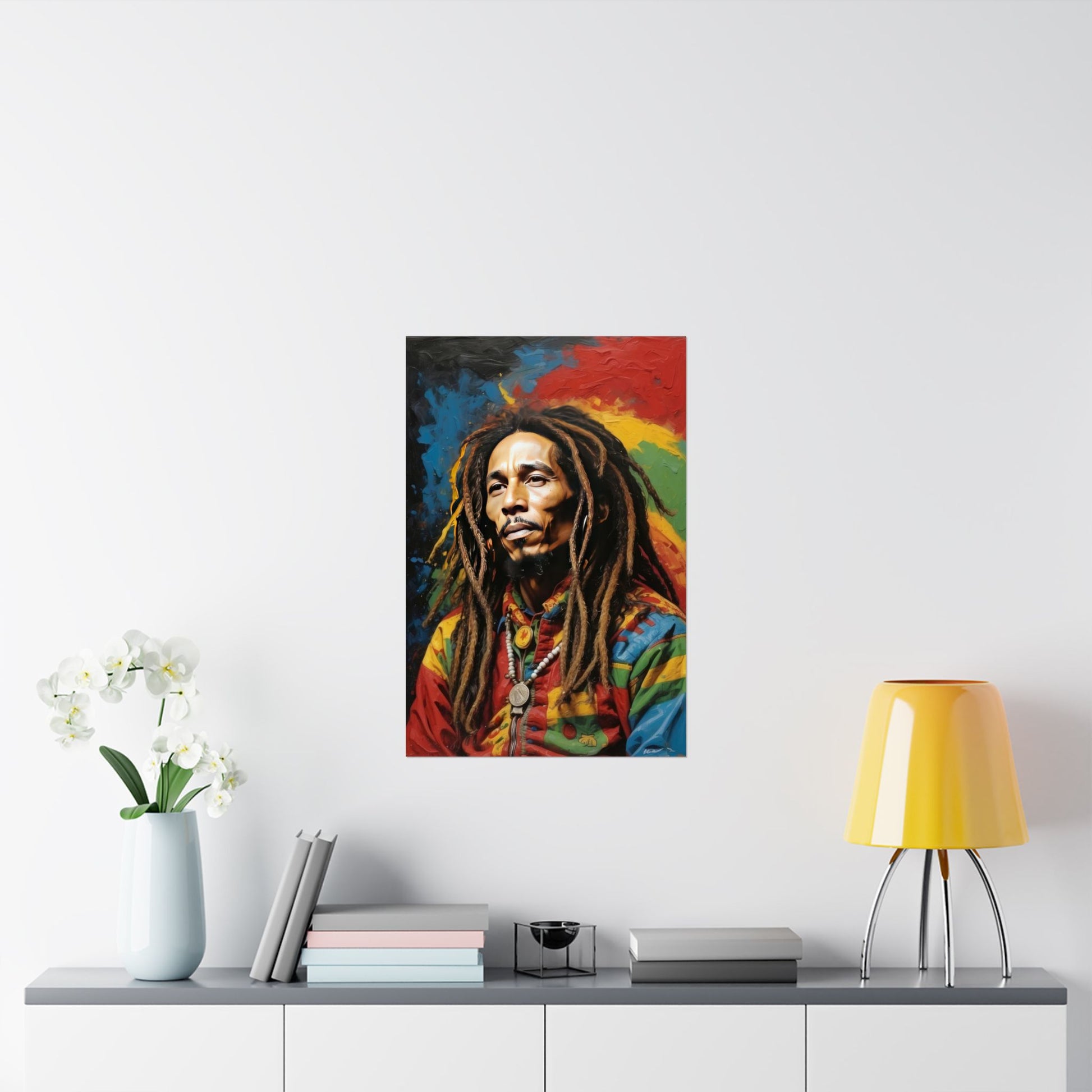 Legendary Vibes Matte Vertical Posters, The King of Reggae