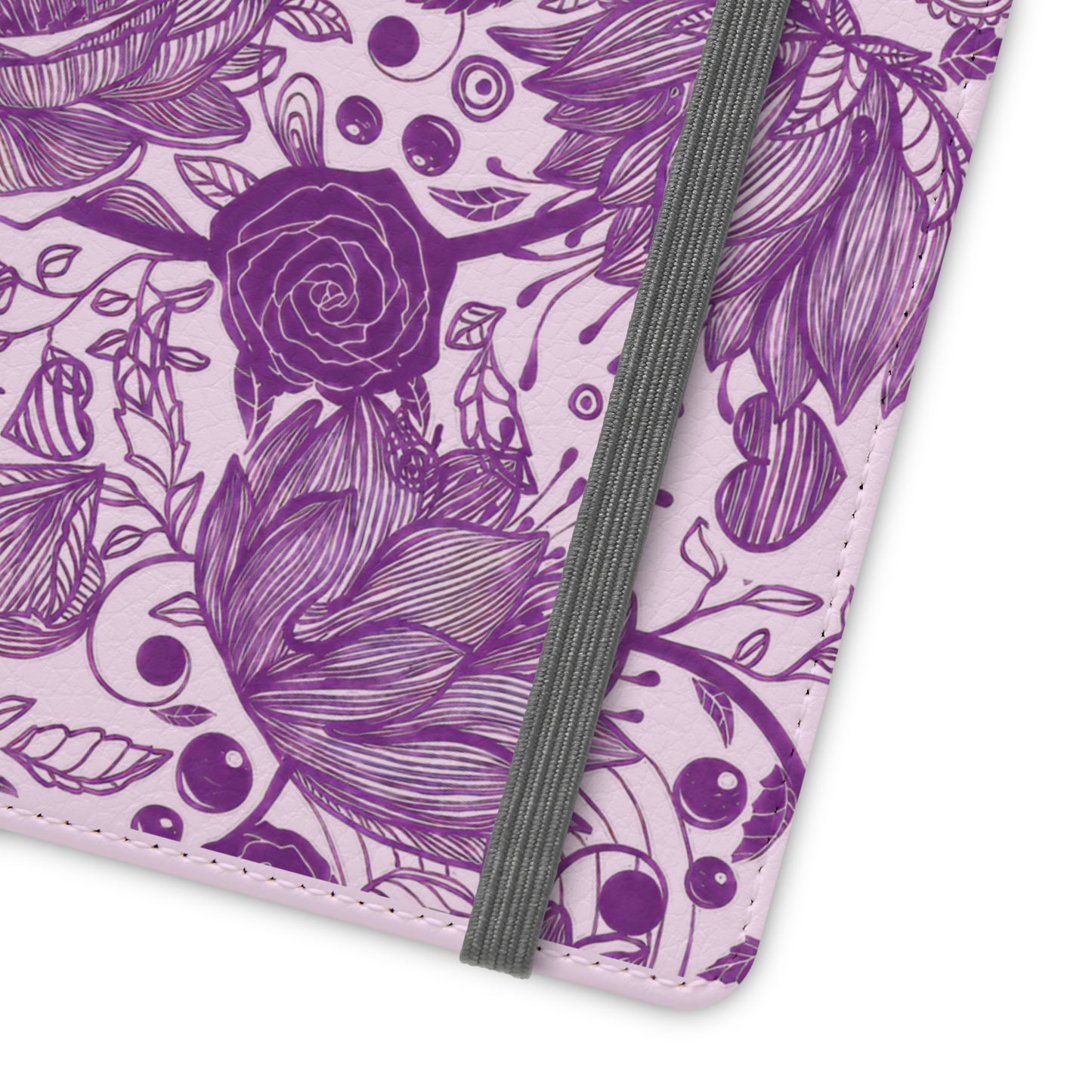 Graphical Garden: Purple Edition Flip Cases