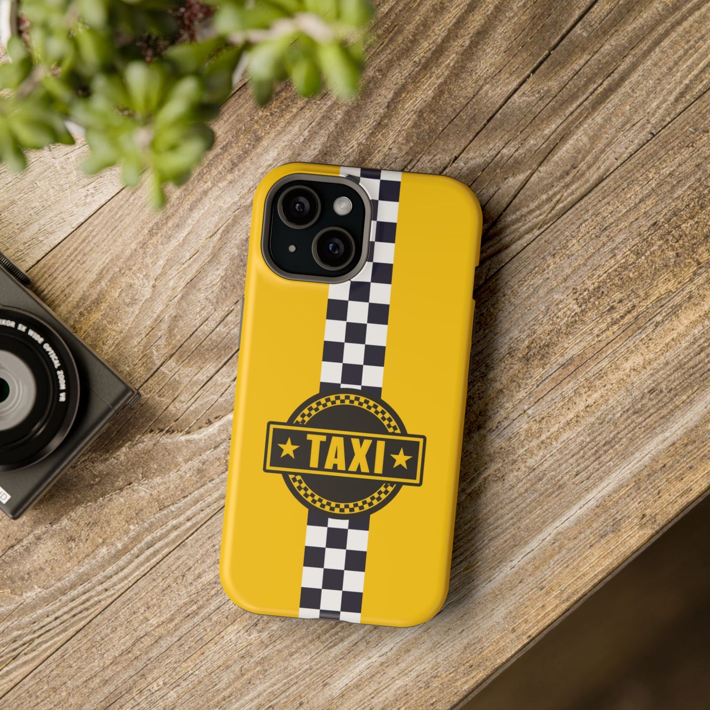 City Taxi Magnetic iPhone Cases