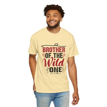 Brother of the Wild One Unisex T-Shirt - Perfect for Sibling Celebrations & Nature Lovers