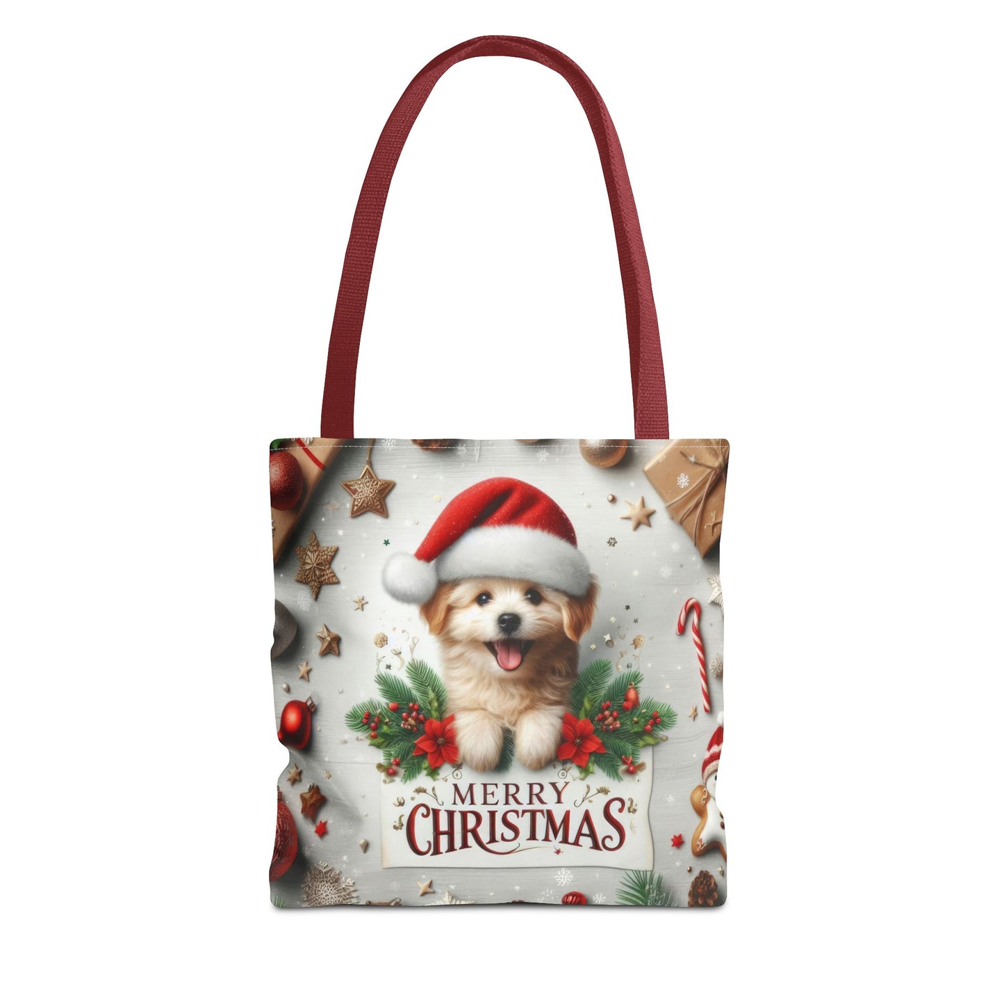 Jingle Paws Tote Bag (AOP)