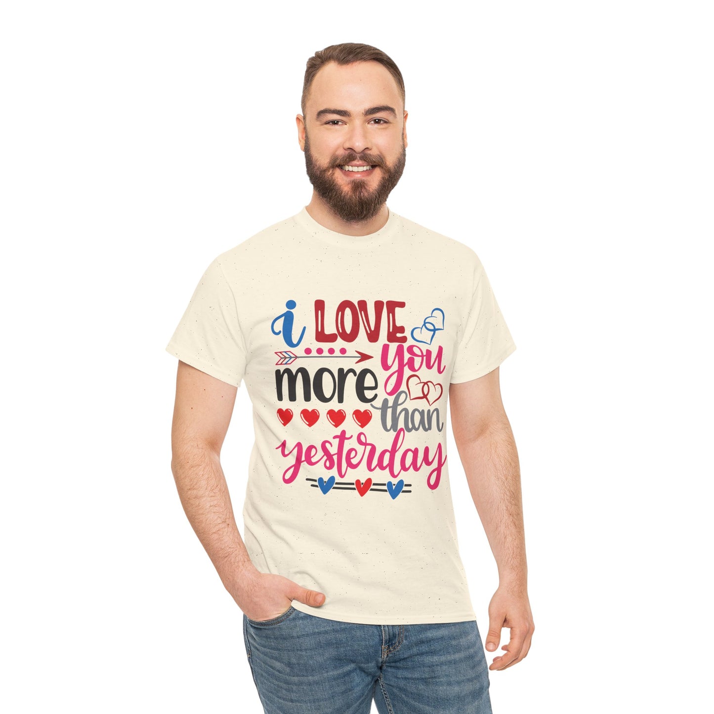 I Love You More Than  Tee, Anniversary Gift Shirt