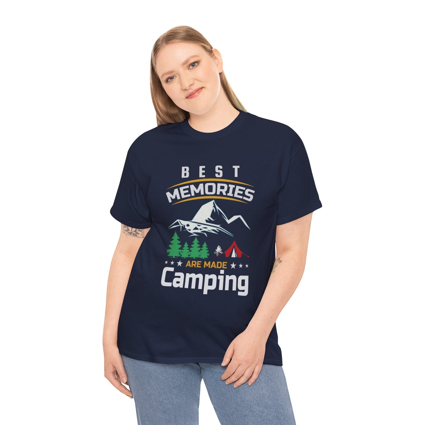 Camping Memories Unisex Heavy Cotton Tee