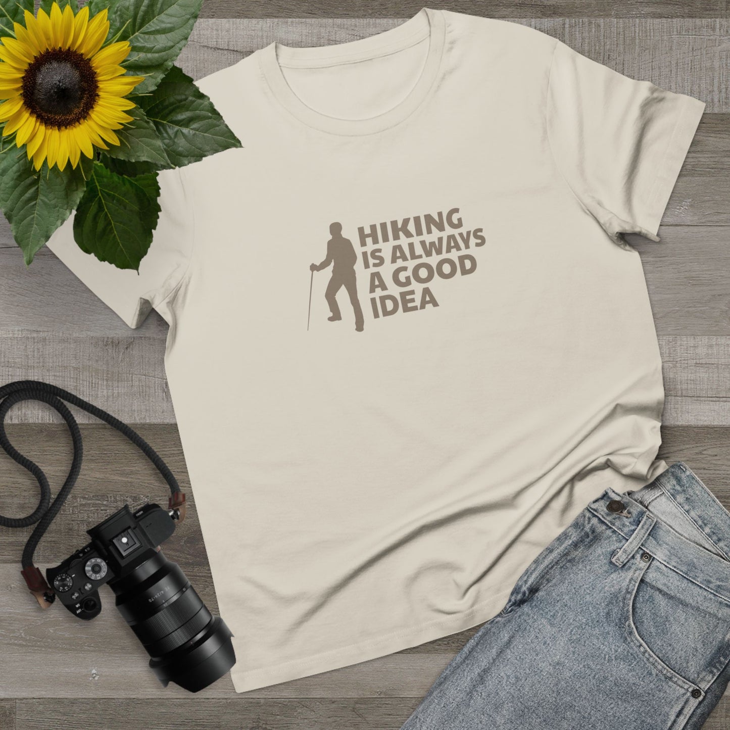 Hiking Is Always A Good Idea Women’s Maple Tee