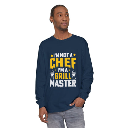 Grill Master Long Sleeve T-Shirt - Perfect Gift for BBQ Lovers
