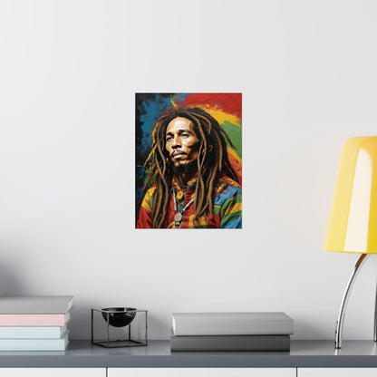 Legendary Vibes Matte Vertical Posters, The King of Reggae