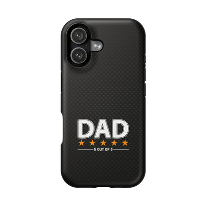 Dad 5 Out of 5 Stars Magnetic Phone Case