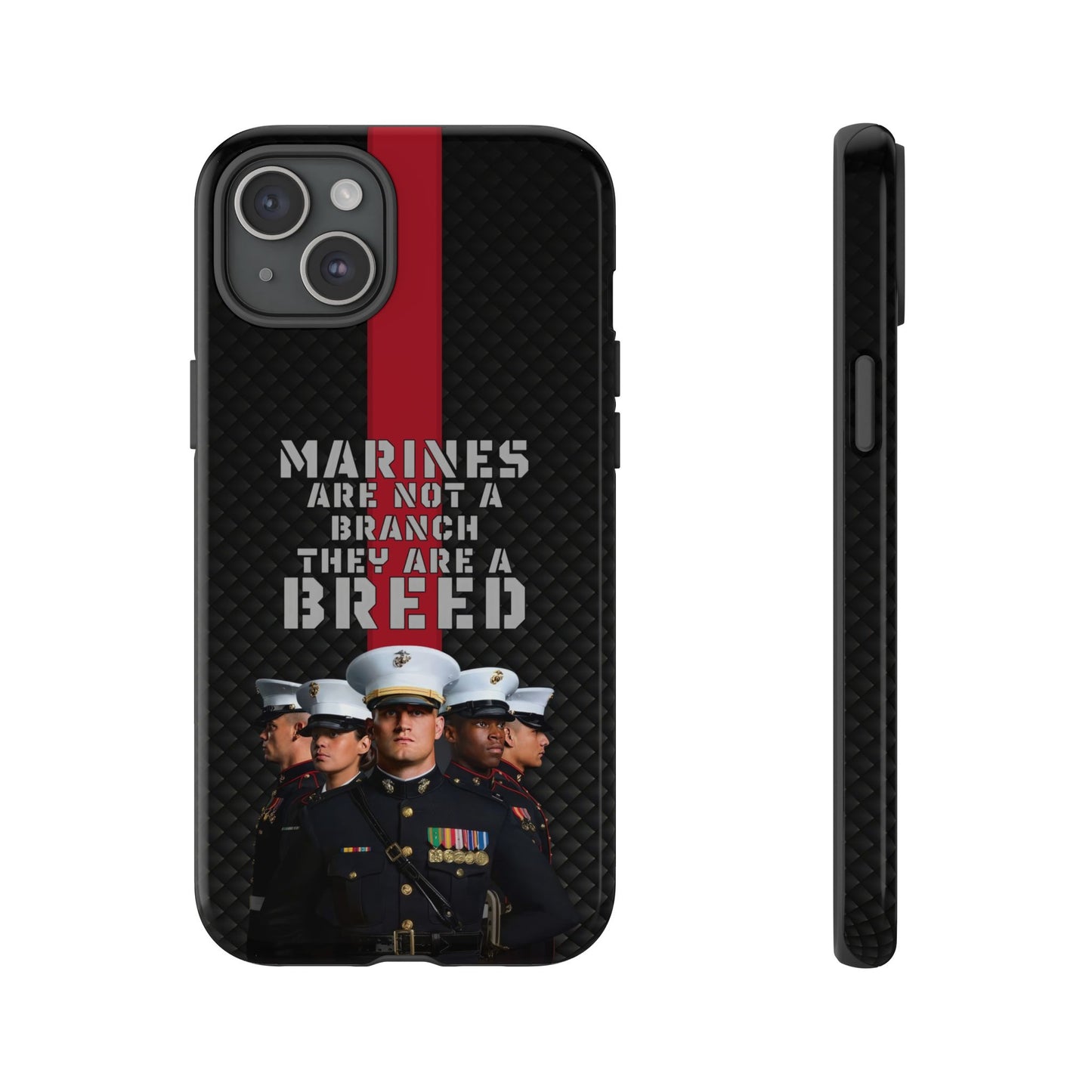 Marine Corps Tough iPhone Case - Proud Military Supporter