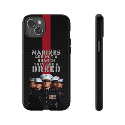 Marine Corps Tough iPhone Case - Proud Military Supporter
