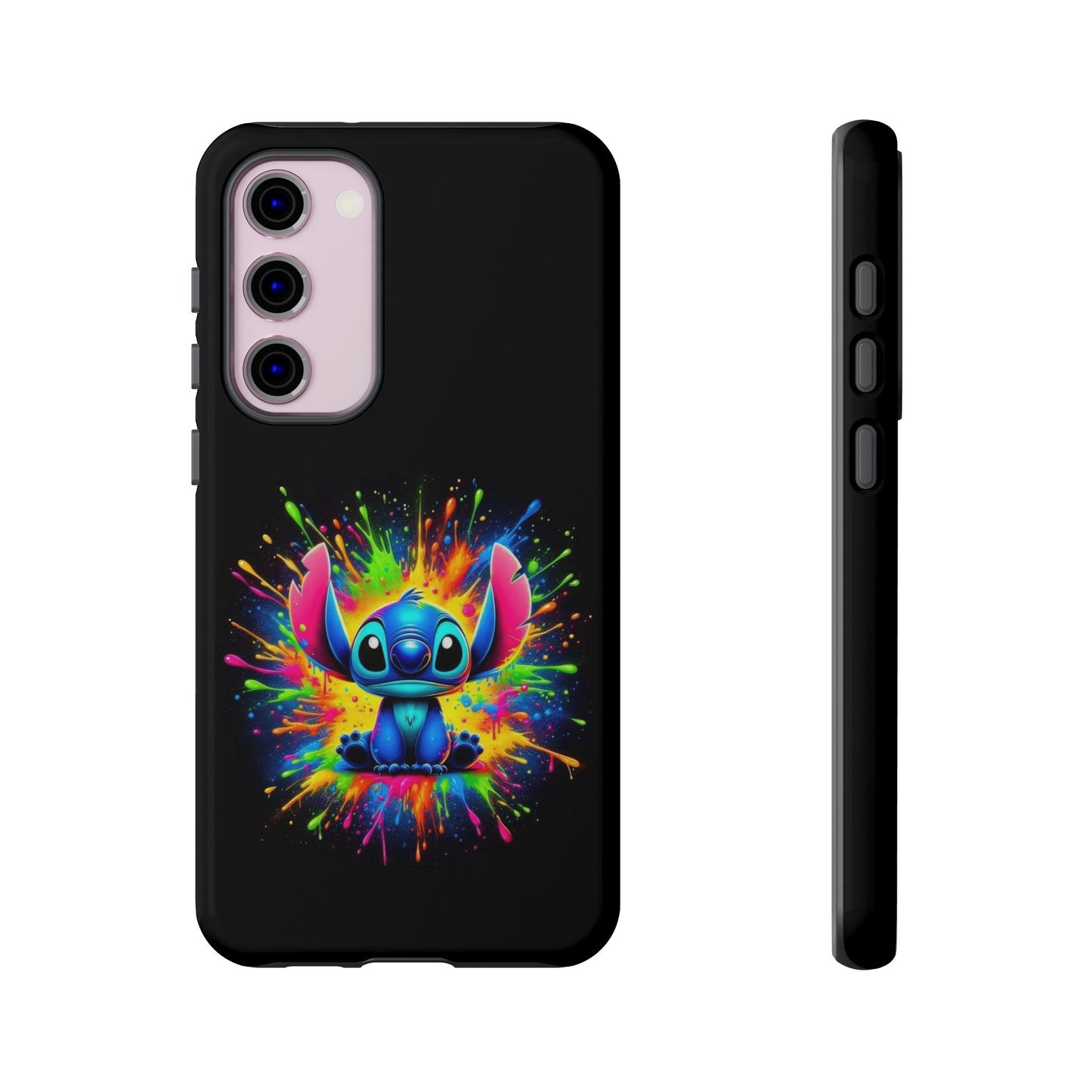 Colorful Samsung Cartoon Phone Cases, Stitch Phone Cover