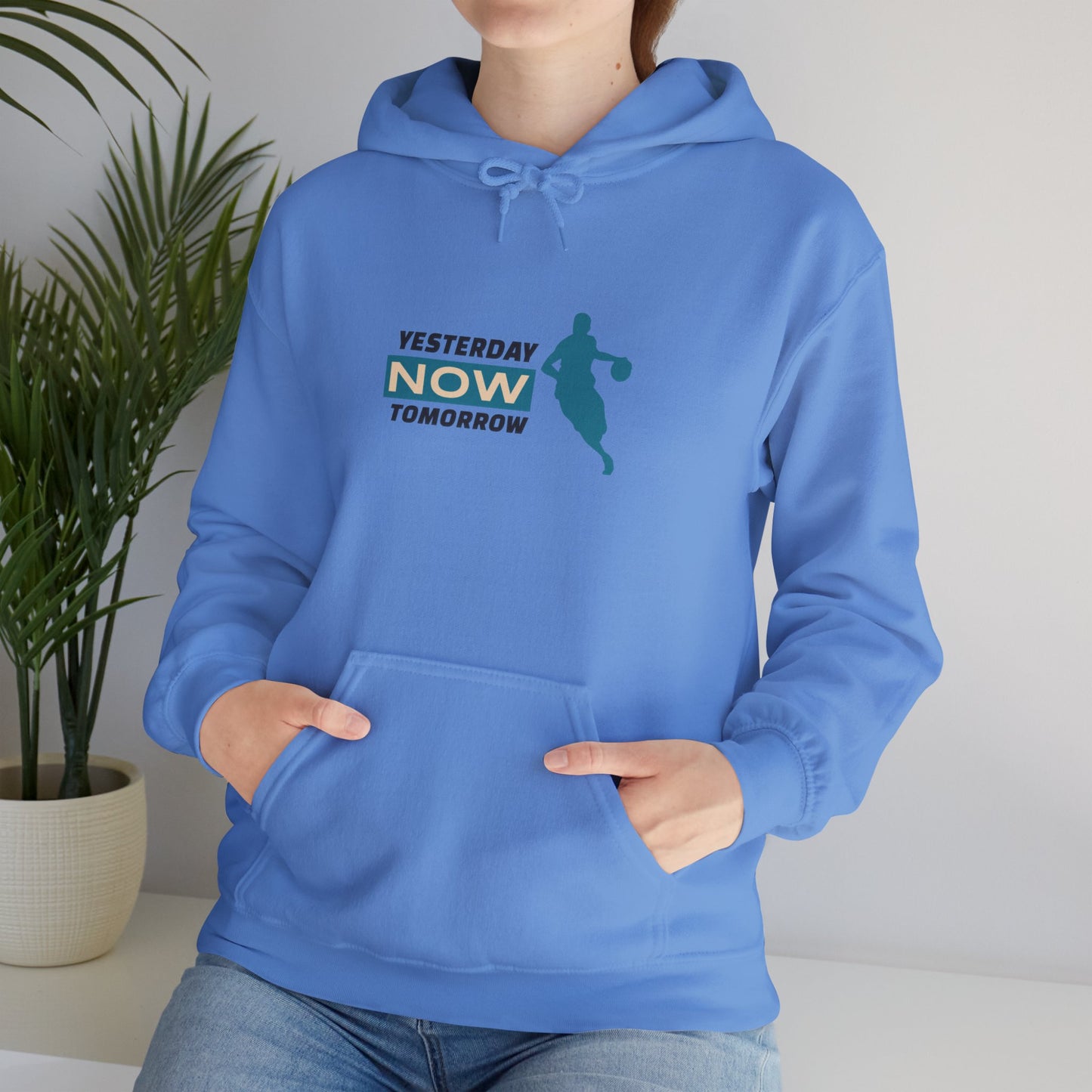 Yesterday Now Tomorrow Unisex Heavy Blend™ Hooded Sweatshirt