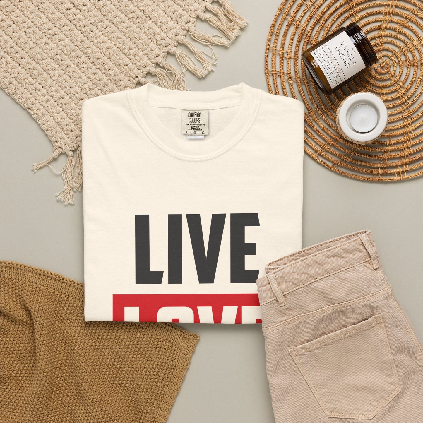 Live Love Texas Unisex T-Shirt - Casual Texas Pride Tee