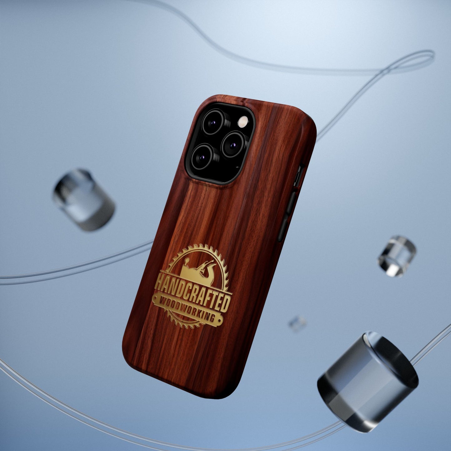 Woodworking Logo Magnetic iPhone Case